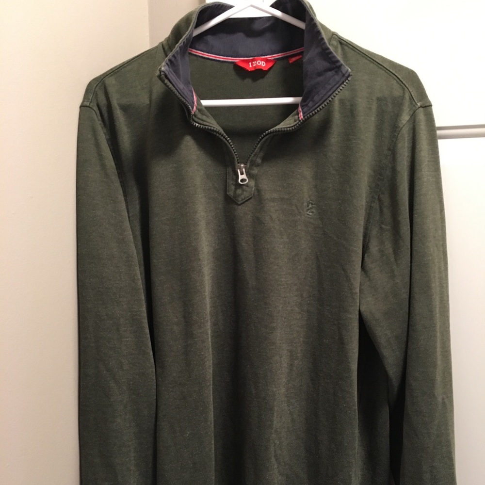 IZOD Half Zip Men’s Pullover Size Small
